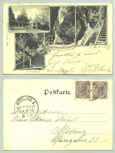 Steinwandklamm 1898 (intern : 1025202)