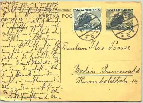 Ganzsache Polen 1935 (1017237/095)