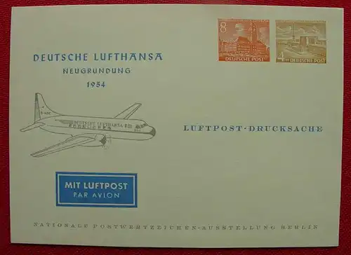 GS Lufthansa 1954. Selten ! (intern : )