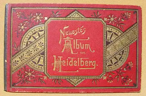 (1008441) "Neues Album von Heidelberg". Leporello um 1880 ?
