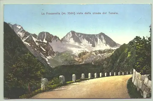 (1047921) Alte Ansichtskarte. La Presanella, Italien, 1910 ?