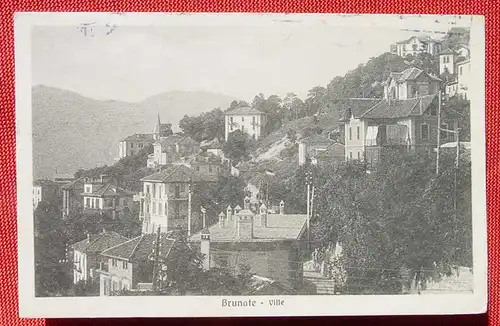 (1047926) Brunate – Ville. Italien. Alte Postkarte, siehe bitte Bilder