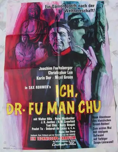 Filmplaket Dr. Fu Man Chu Krimi ( : 1017668 )