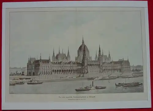 Budapest Kunstdruck um 1894 (1031051)