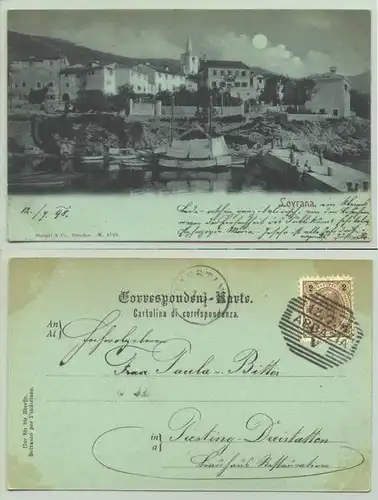 Lovrana, Kroatien, 1898 (1026574)
