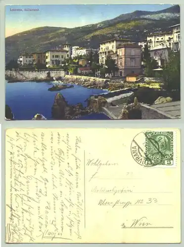 Lovrana, Kroatien, 1913 ()