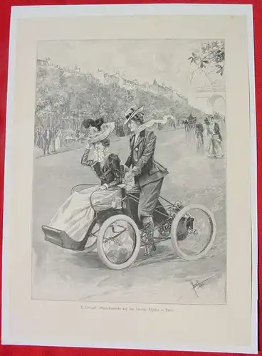 "Motordroschke" v. Cucuel. Kunstdr 1905 ? (1031108