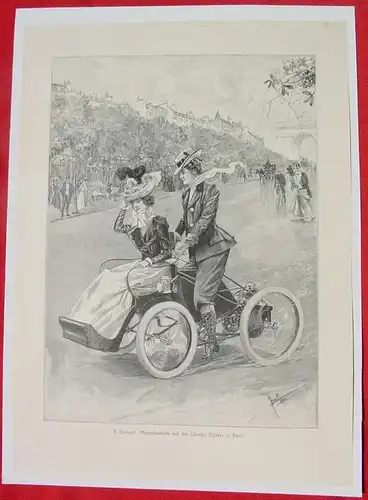 "Motordroschke" v. Cucuel. Kunstdr 1905 ? (