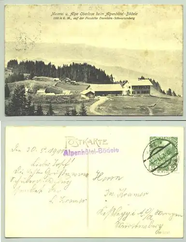 Oberlose / Dornbirn 1911 (intern : 1025212)