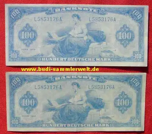 ! Neu und derzeit gültig : Versandkosten ab Euro 1,50 ! Film-Reklame auf Faksimile-Geldschein um 1950 ()