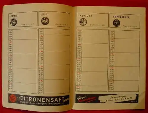 Neu + gültig : Versandkosten ab Euro 2,50 (intern ) "Magstadter Hausfreund 1954" Jahresbuch. 52 Seiten, mit zahlreichen Abbildungen. Herausgeber : Walther Schoenenberger Pflanzensaftwerk, Magstadt bei Stuttgart. Format ca. 15 x 20,5 cm, sehr...