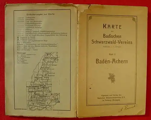 Grosse Landk. "Baden - Achern" 1926 ()