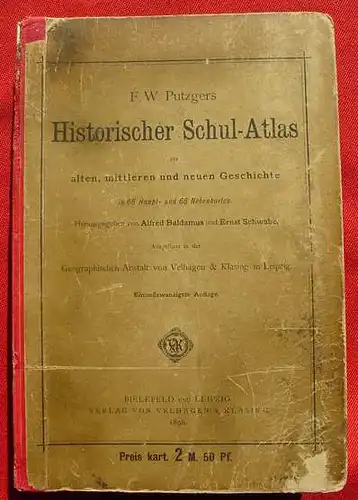 Putzgers, Schul-Atlas, Bielef. 1896 (2001360)