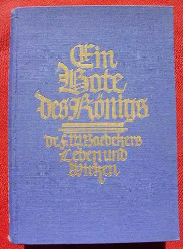 Baedecker 'Ein Bote des Koenigs' 1927 ()