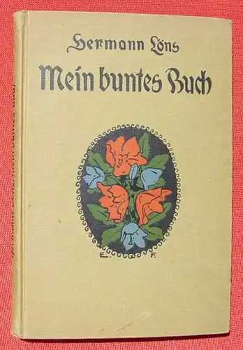 (1008201) Loens  "Mein buntes Buch". 164 S., Adolf Sponholtz-Verlag, Hannover 1916