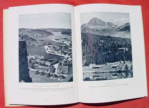 () Poll "Das Land der Mitternachtssonne". Norwegen. Bildband. 1942 Verlag Richard Weissbach, Heidelberg