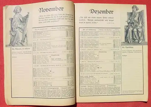 () "Apostel-Kalender 1938". 96 S., (z.T. militaerisch u. politisch). Salvator-Verlag, Berlin