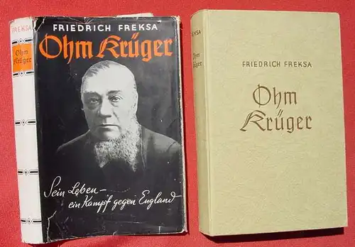 (1008246) Freksa "Ohm Krueger". Kampf gegen England. 272 S., 1941 Brunnen-Verlag, Berlin