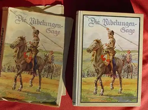 () "Nibelungensage und Gudrun" Fuer die Jugend. 248 S., Meidinger-s Jugendschriften Verlag Berlin (1930-er Jahre)