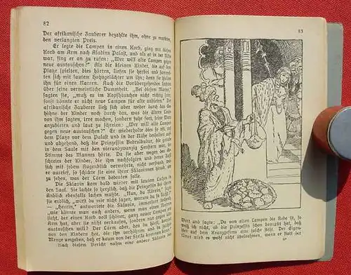 (1016062) Schaffsteins Blaue Bändchen "Aladin und die Wunderlampe" Maerchen aus 1001 Nacht. Schaffstein, Koeln 1922