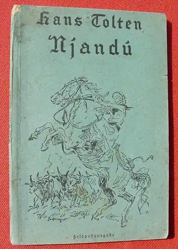 () Schaffsteins Blaue Baendchen "Njandu". Tolten. 1942, 80 S., Schaffstein, Koeln. Starke Gebrauchsspuren