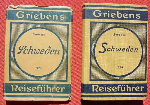 (1016131) 'Griebens Reisefuehrer' Schweden. 14 Karten. Grieben-Verlag, Berlin 1926