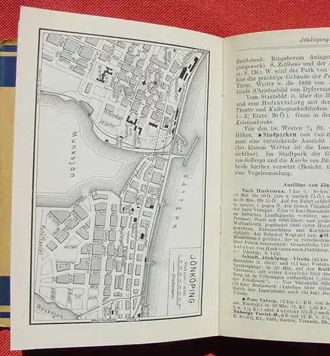 () 'Griebens Reisefuehrer' Schweden. 14 Karten. Grieben-Verlag, Berlin 1926