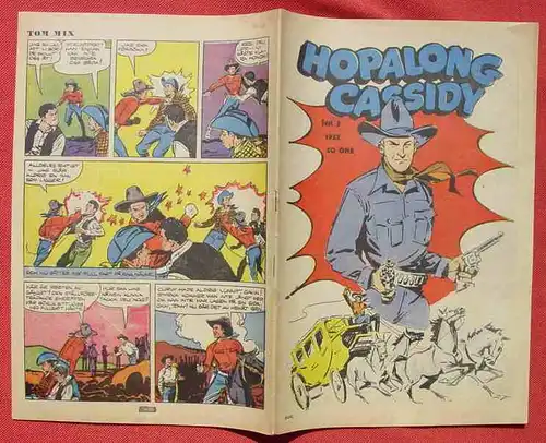 (1039396) Hopalong Cassidy. Comic Nr. 3 von 1952. Schweden. 32 Seiten. Sehr guter Zustand