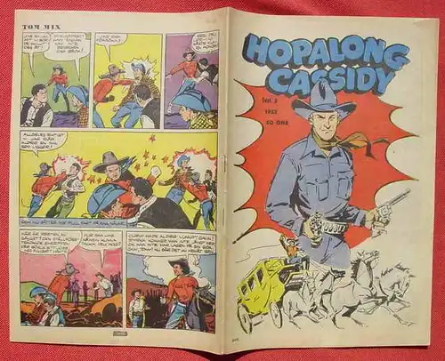 () Hopalong Cassidy. Comic Nr. 3 von 1952. Schweden. 32 Seiten. Sehr guter Zustand