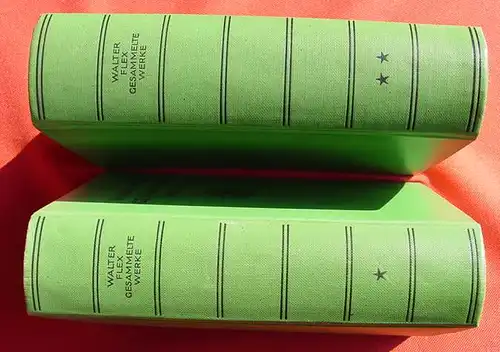() "Walter Flex - Gesammelte Werke". 2 Baende. Beck-Verlag, Muenchen 1936