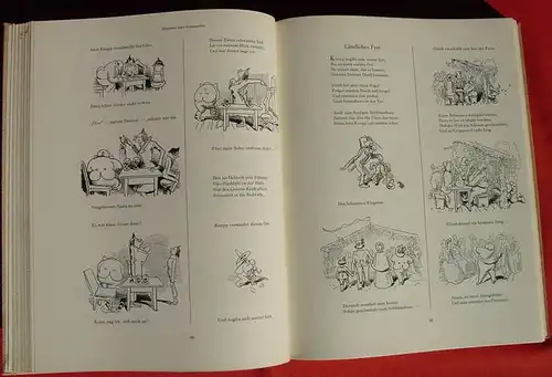 (1012277) Wilhelm Busch "Humoristischer Hausschatz". 1500 Bilder ! Koch-s Verlag Nachf.  Darmstadt 1960