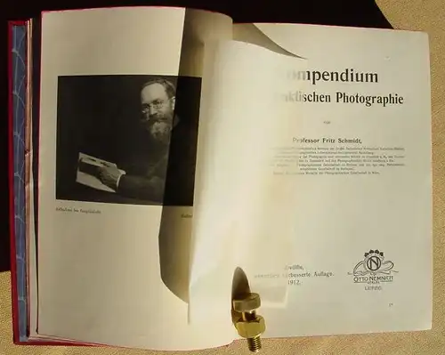 (1011620) "Kompendium der praktischen Photographie". 428 S. + Anhang, 1912 Nemnich-Verlag, Leipzig