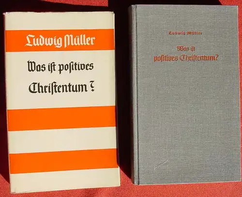 () "Was ist positives Christentum ?" Verlag Der Tazzelwurm, Stuttgart 1939