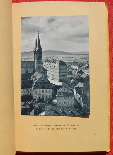 () "Bamberg - Ein Buch der Erinnerung". 20 montierten Foto-Bilder. Reindl, Bamberg um 1930-40 ?