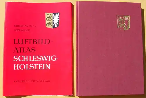 (1010885) "Luftbildatlas Schleswig-Holstein" Kunstband. 185 S., Wachholtz 1981. Sehr guter Zustand