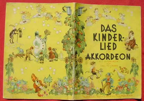 () "Das Kinderlied fuer Akkordeon". Telemann. Hohner AG, Trossingen / Berlin (um 1946-1948 ?)