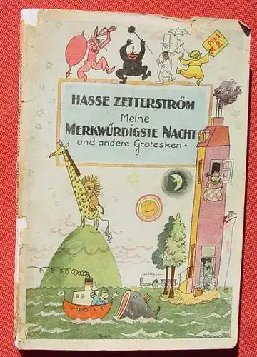(1010625) Zetterstroem "Grotesken". 144 S., 'Lustige Blaetter' (Dr. Eysler & Co.) Berlin 1919