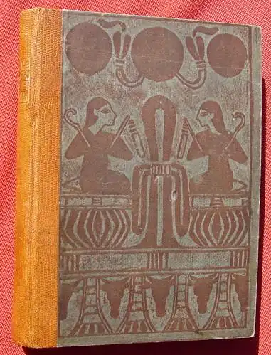 (1009758) Berger "Der Heilige Nil". 336 S., 16 Bilder, Halbleder. Wegweiser-Verlag, Berlin 1924