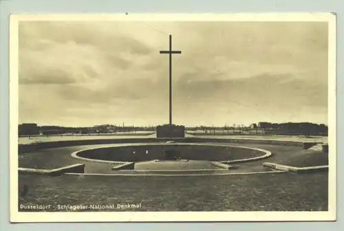 (1011560) Ansichtskarte. "Duesseldorf / Schlageter-National-Denkmal", um 1938 ?