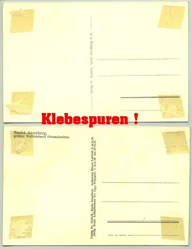 (1026737) Sankt Annaberg, Polen, 2 alte Ansichtskarten um 1934 ?