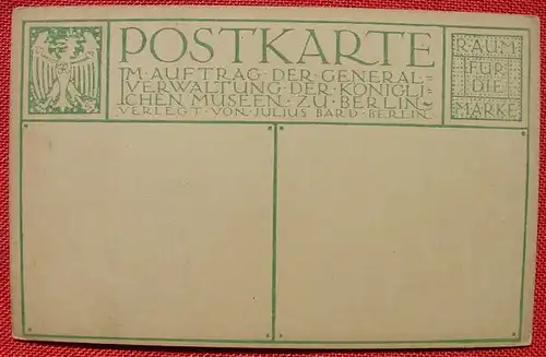 () Kuenstler-AK. Sandro Botticelli. Koenigl. Museum Berlin. Verlag Julius Bard