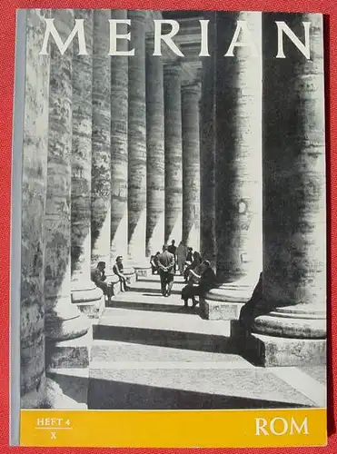 (1038720) Merian-Heft 1957, Nr. 4 'ROM'. 100 Seiten