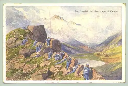(1010142) "Offizielle Postkarte fuer Rotes Kreuz Kriegsfuersorgeamt ..."  K. u. k. Inft. Rgmt. Nr. 47