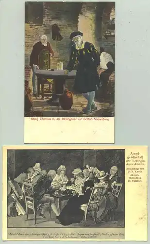 (1025576) 4 alte Ansichtskarten Regenten / Adel, ab 1915