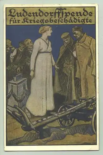 (1010158) Ansichtskarte. Ludendorff-Spende fuer Kriegsbeschaedigte, 1918