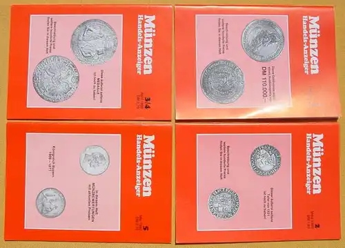 (1038859) Magazine "Muenzen Handels-Anzeiger" Nr. 1-12 von 1980. Numismatik