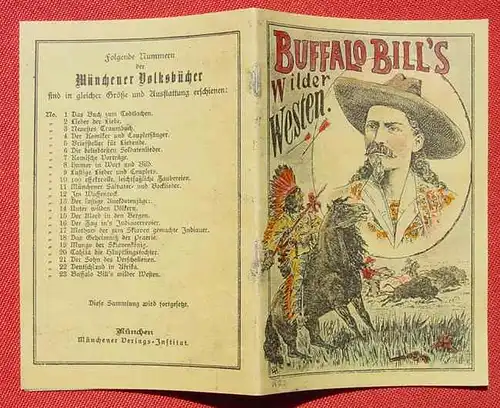 (1038847) KOPIE : "Buffalo Bill-s Wilder Westen" Heft Nr. 23 Muenchener Volksbuecher