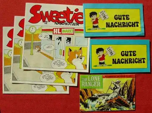 Neu : Versandkosten ab Euro 4,00 / BRD - andere Versandkosten-Angaben sind ungültig  () Comics Allerlei mit 10 Teilen (vermutlich um 1979-1992)