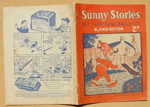 () "Sunny Stories" 1951. No. 502. George Newnes, London. Kinder-Magazin. Comic-Teil