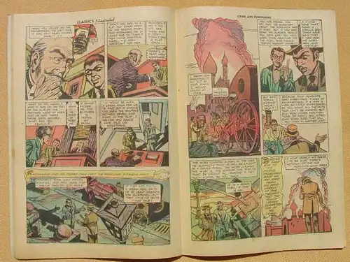 (1038892) Classics Illustrated No. 89, USA Comic 1951. Crime and Punishment. Dostoyevsky